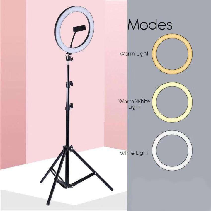 12 Inch Ring Light with Tripod for Smartphone - image 3