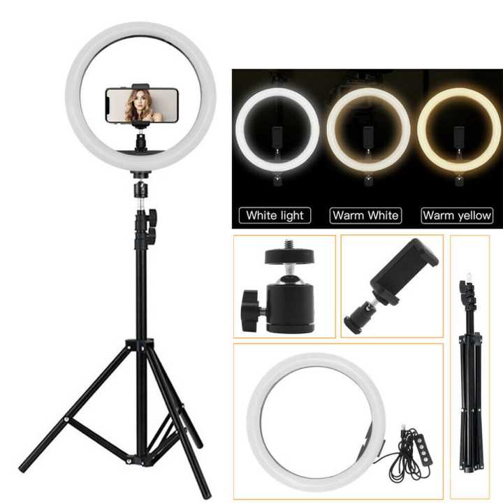 13 Inch Ring Light Photo Studio Tripod - image 3