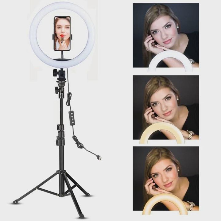 13 Inch Ring Light Photo Studio Tripod - image 4