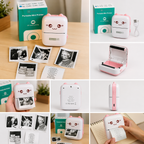 Inkless Mini Thermal Bluetooth Printer
