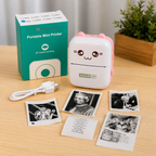 Inkless Mini Thermal Bluetooth Printer