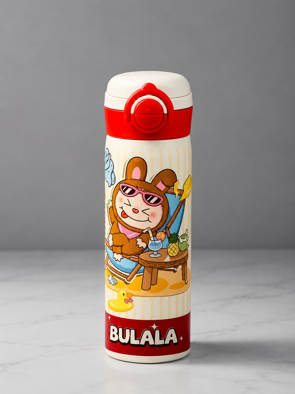 Kids Cartoon Stainless Steel Water Bottle (BULALA Premium Series)