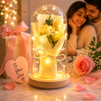 Luxury Artificial Rose with LED LightsLuxury Artificial Rose with LED Lights