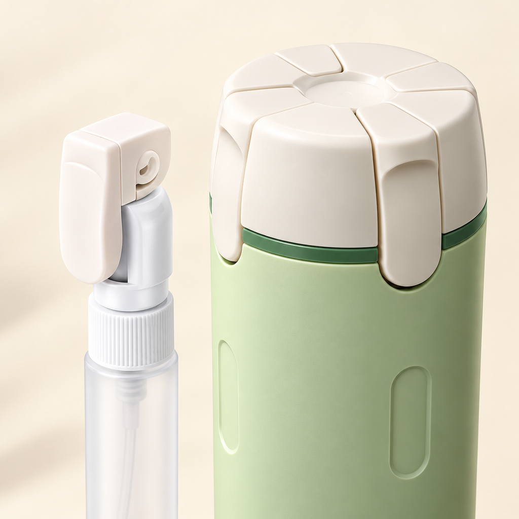 4-in-1 Refillable Travel Toiletry Dispenser – 4×30ml