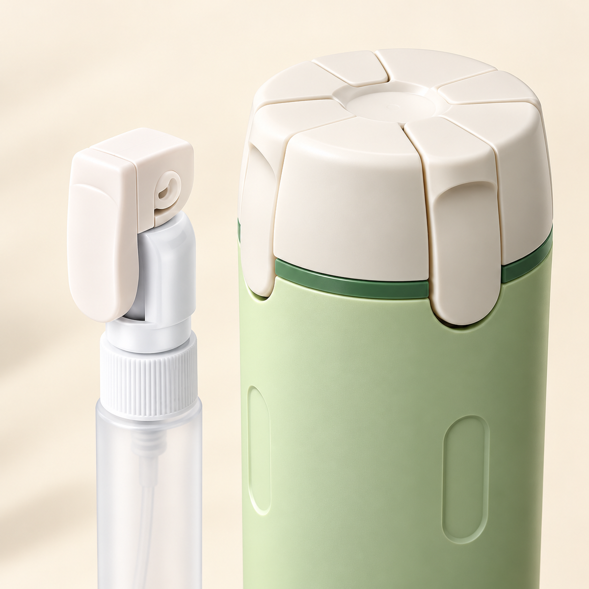 4-in-1 Refillable Travel Toiletry Dispenser – 4×30ml