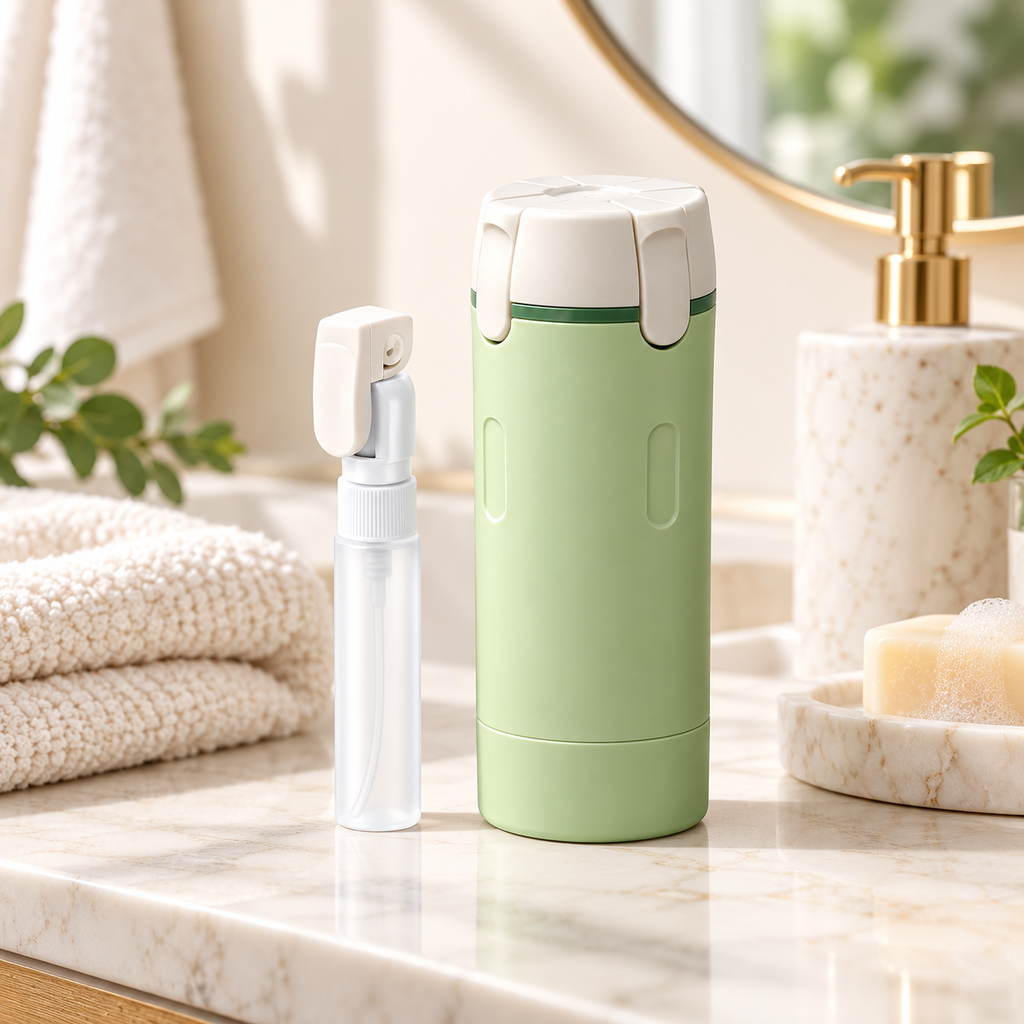 4-in-1 Refillable Travel Toiletry Dispenser – 4×30ml