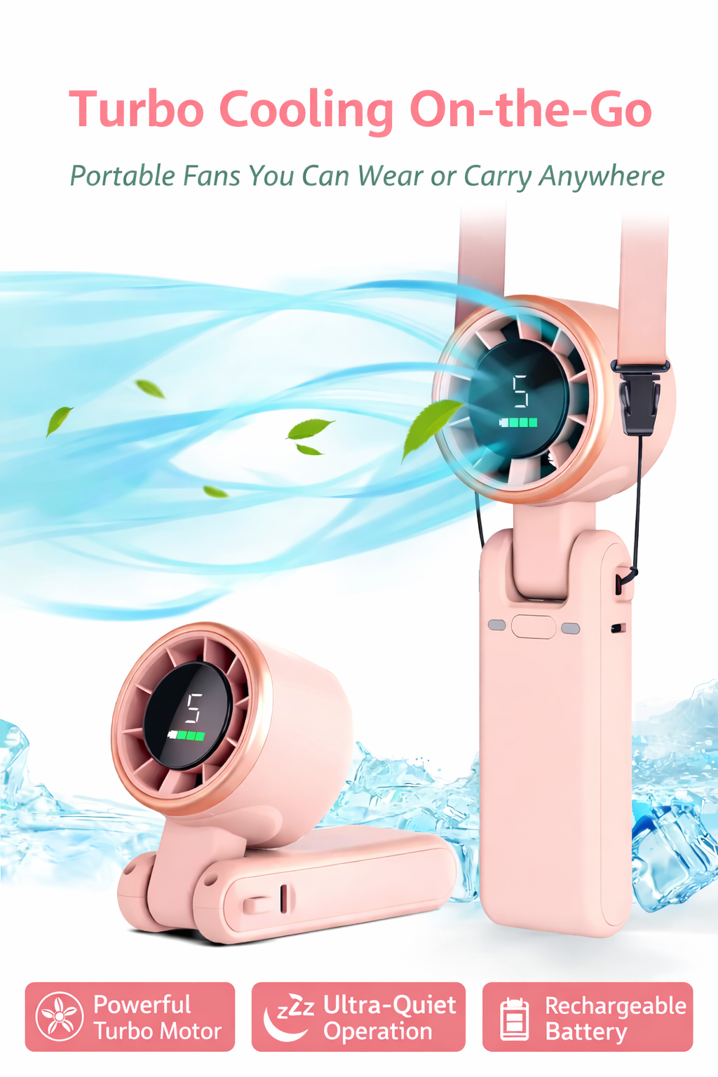 Portable Turbo Cooling Fan