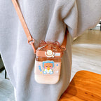 Kids Cartoon Transparent Water Bottle (SPACE Bear Design) – Premium Quality