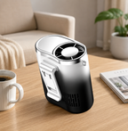 Portable Rechargeable Waist Clip Cooling Fan with Digital Display