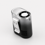Portable Rechargeable Waist Clip Cooling Fan with Digital Display