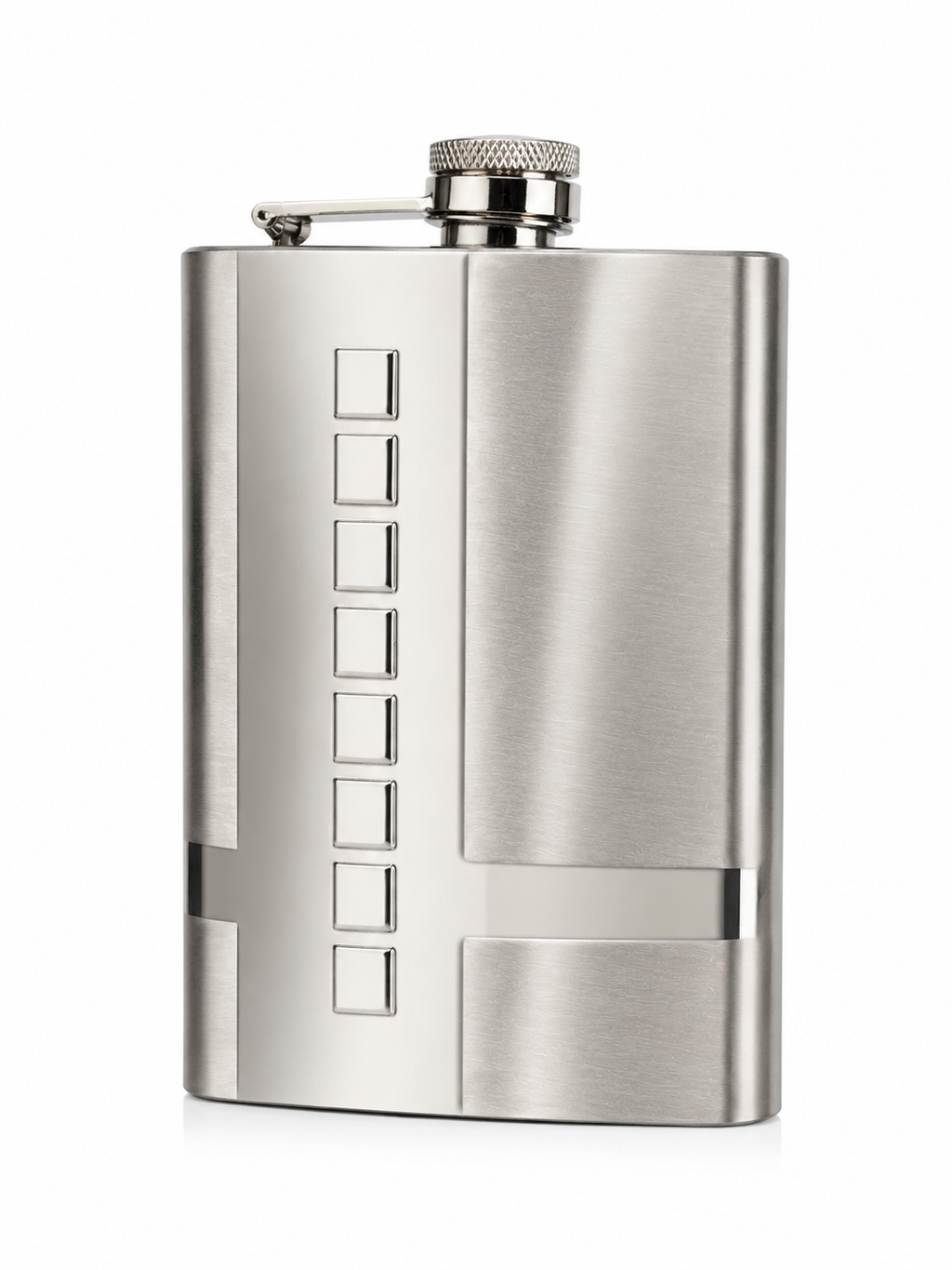 Vintage Stainless Steel Hip Flask – Premium Pocket Flask