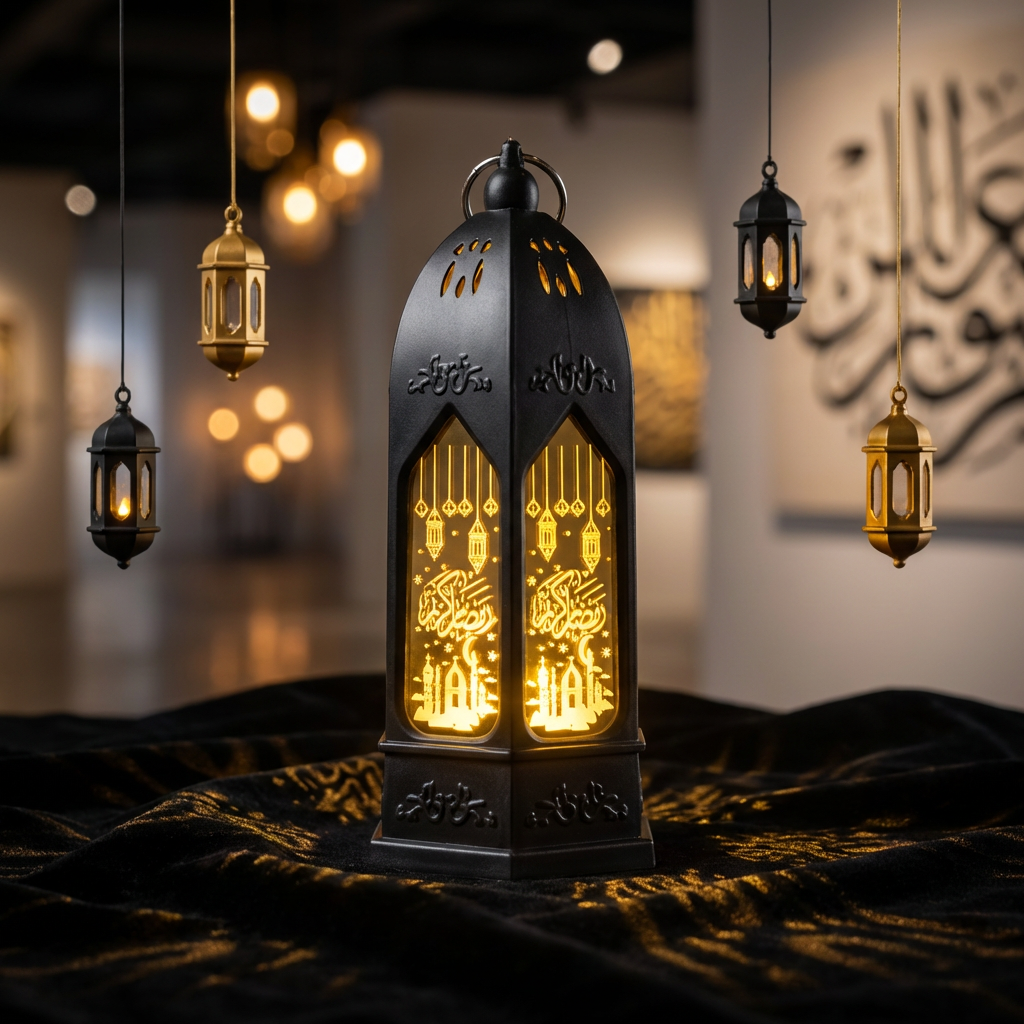 Premium Islamic LED Lantern for Ramadan & Eid | Home Decoration Light