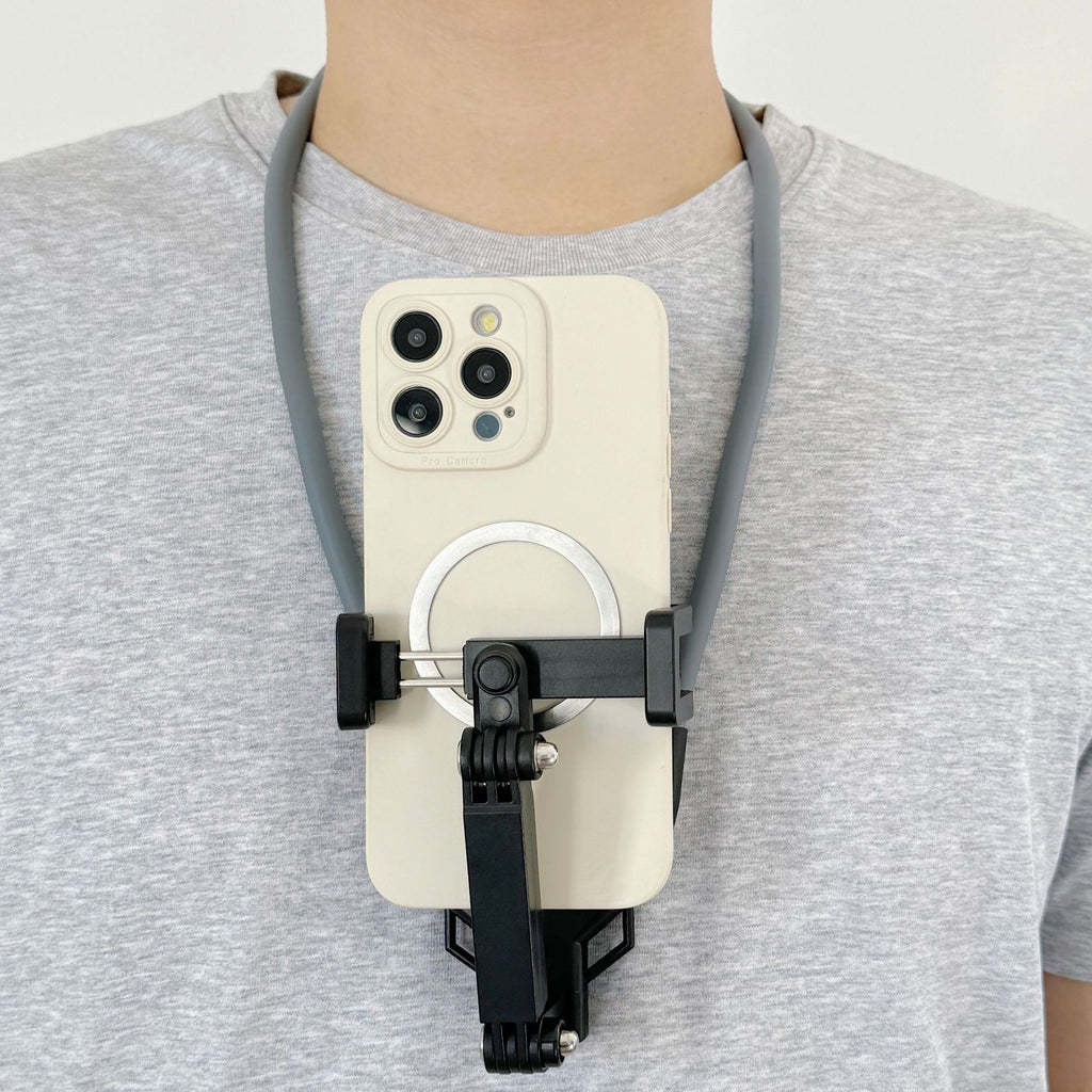 Flexible Neck Phone Holder – Hands-Free Mobile Mount for Video, Calls & Watching