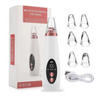 6-in-1 Electric Blackhead Remover Vacuum with LED Display