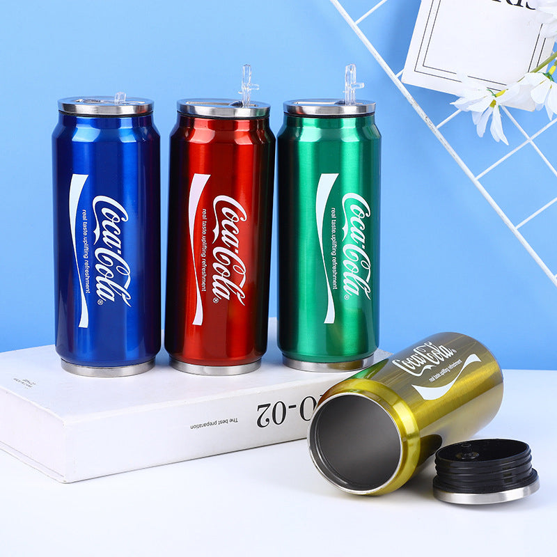 Retro Soda Can Stainless Steel Vacuum Flask