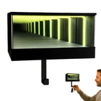 Infinity Mirror LED Display Car Key Holder