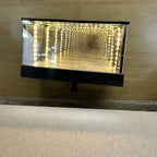 Infinity Mirror LED Display Car Key Holder