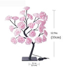 USB LED Flower Tree Lamp – Pink & White