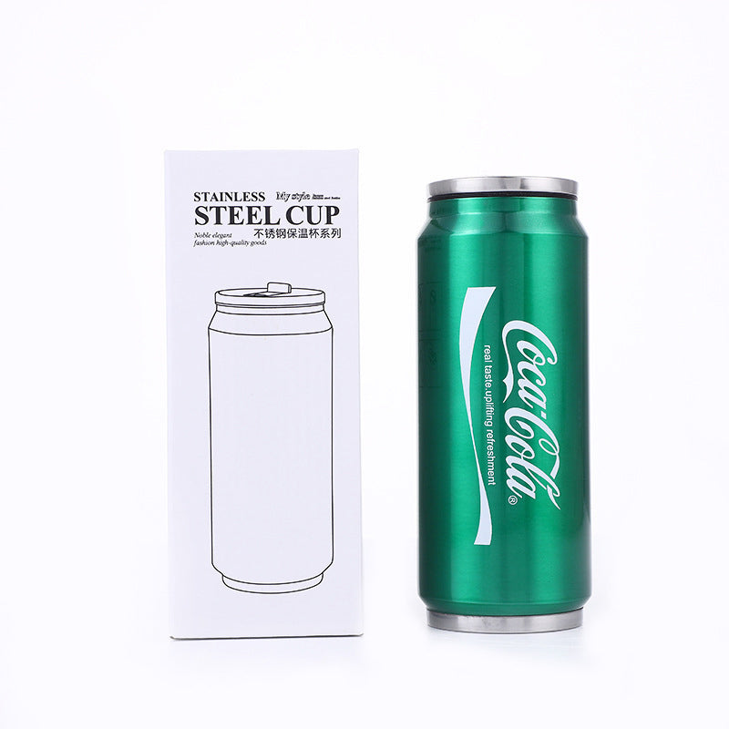 Retro Soda Can Stainless Steel Vacuum Flask