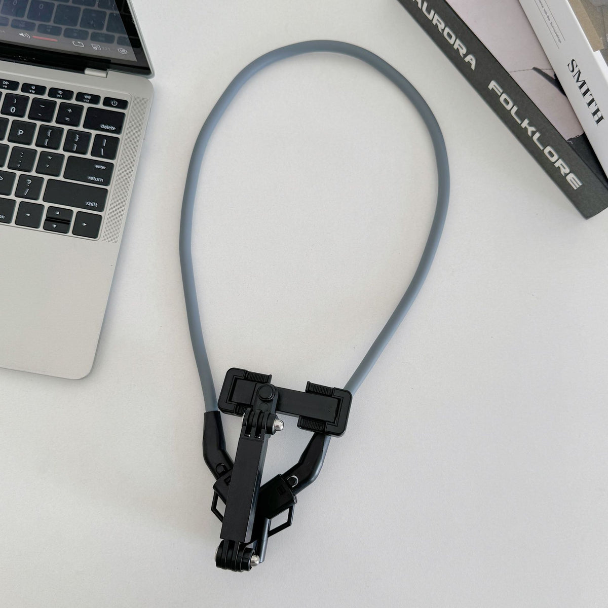 Flexible Neck Phone Holder – Hands-Free Mobile Mount for Video, Calls & Watching