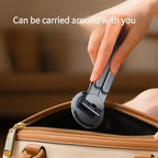 3-in-1 Mobile, Tablet & Laptop Stand — 360° Rotating Foldable Aluminum