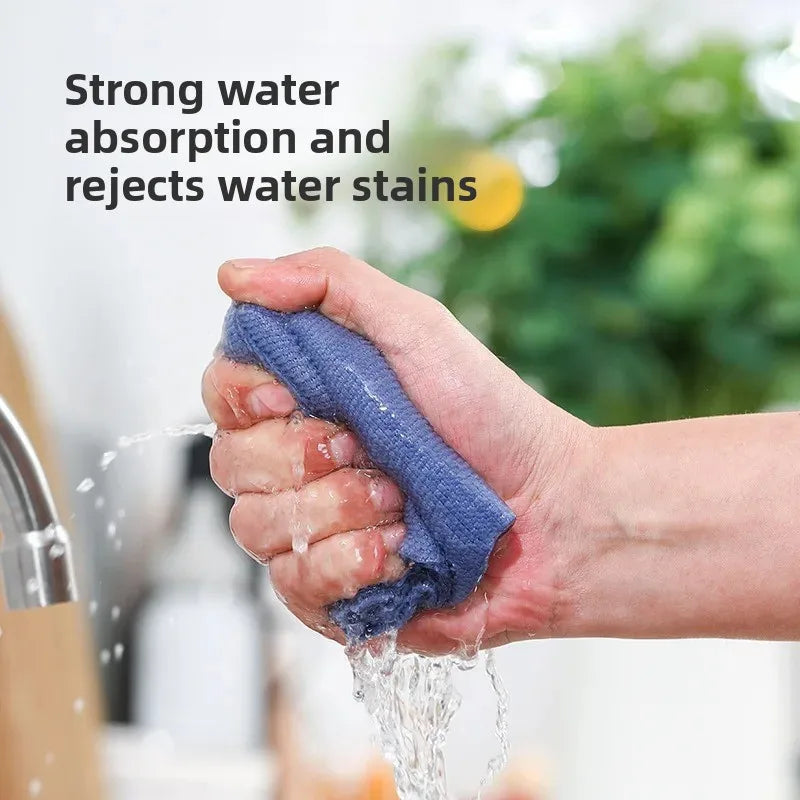 Reusable Microfiber Kitchen Cleaning Towel Tissue Box Set (20pec)