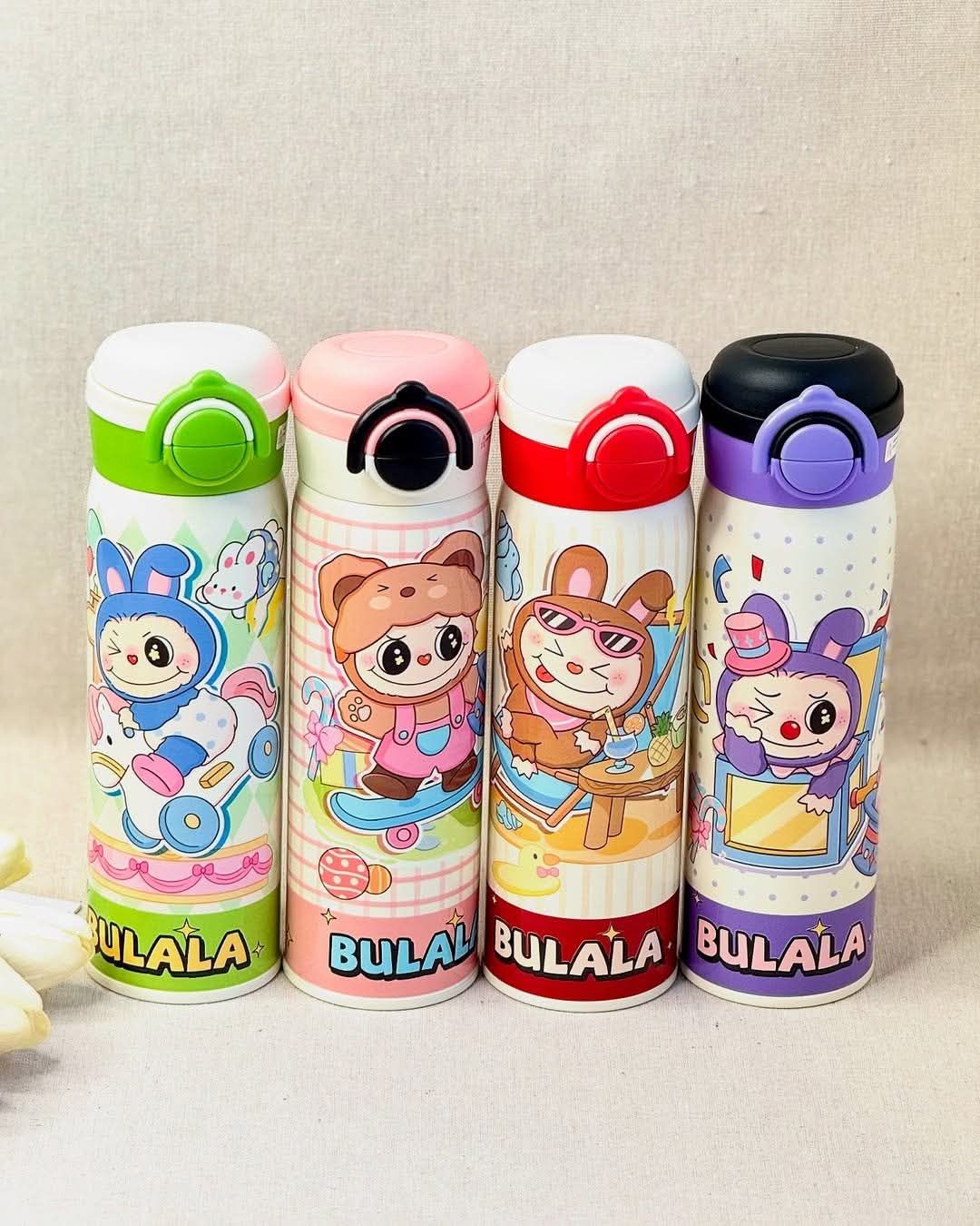 Kids Cartoon Stainless Steel Water Bottle (BULALA Premium Series)