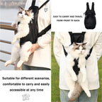 Premium Cat Carrier Backpack | Breathable Pet Carrier Bag for Travel