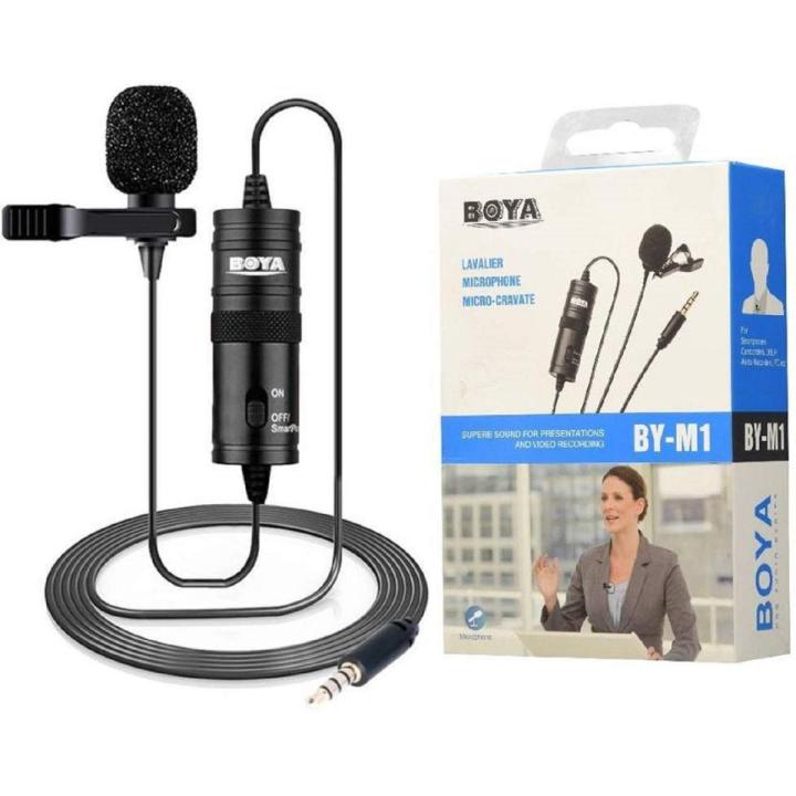 BOYA BY-M1 Lavalier Microphone - high quality replacement