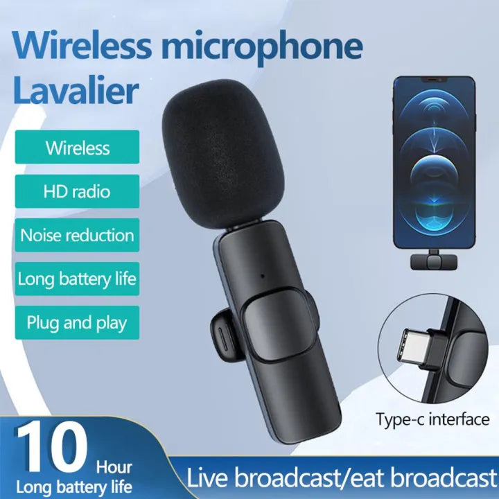 Content Creator Combo – Selfie Stick + K8 Wireless Microphone - image 3