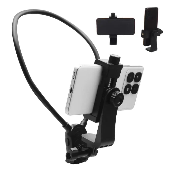 Hands-Free Phone Neck Holder with Chest Strap - image 1