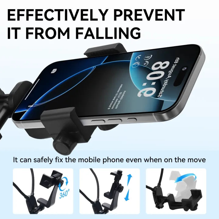 Hands-Free Phone Neck Holder with Chest Strap - image 3