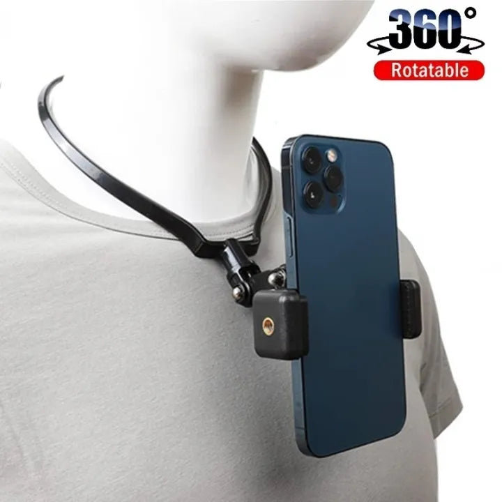 Hands-Free Wearable Neck Holder for Phone / GoPro / DJI - image 2