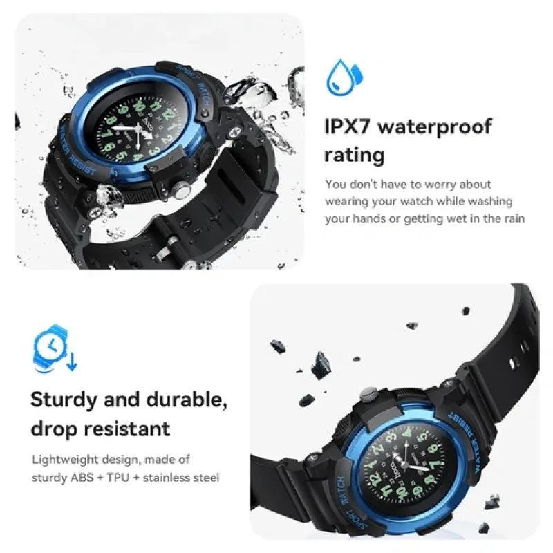 HOCO E112 2-in-1 Children's Quartz Smart Watch with Apple Find My Anti-Lost Device
