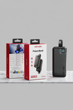 VEN-DENS 30,000mAh Fast Charging Power Bank with LED Display (VD-PB062)
