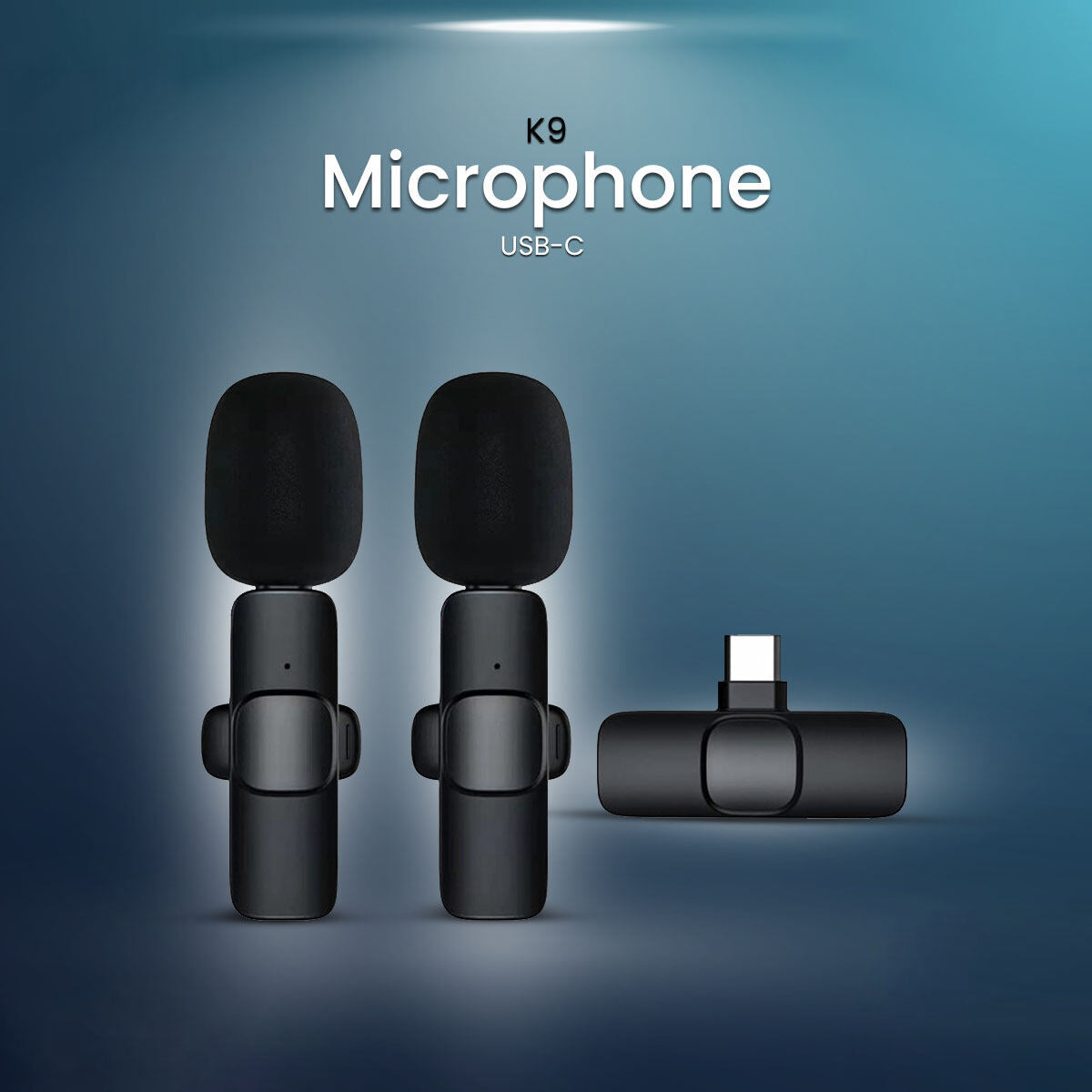 K9 Dual Wireless Lavalier Mic - image 1