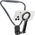 Magnetic Neck Phone Holder with Anti-Shake Chest Strap - image 1