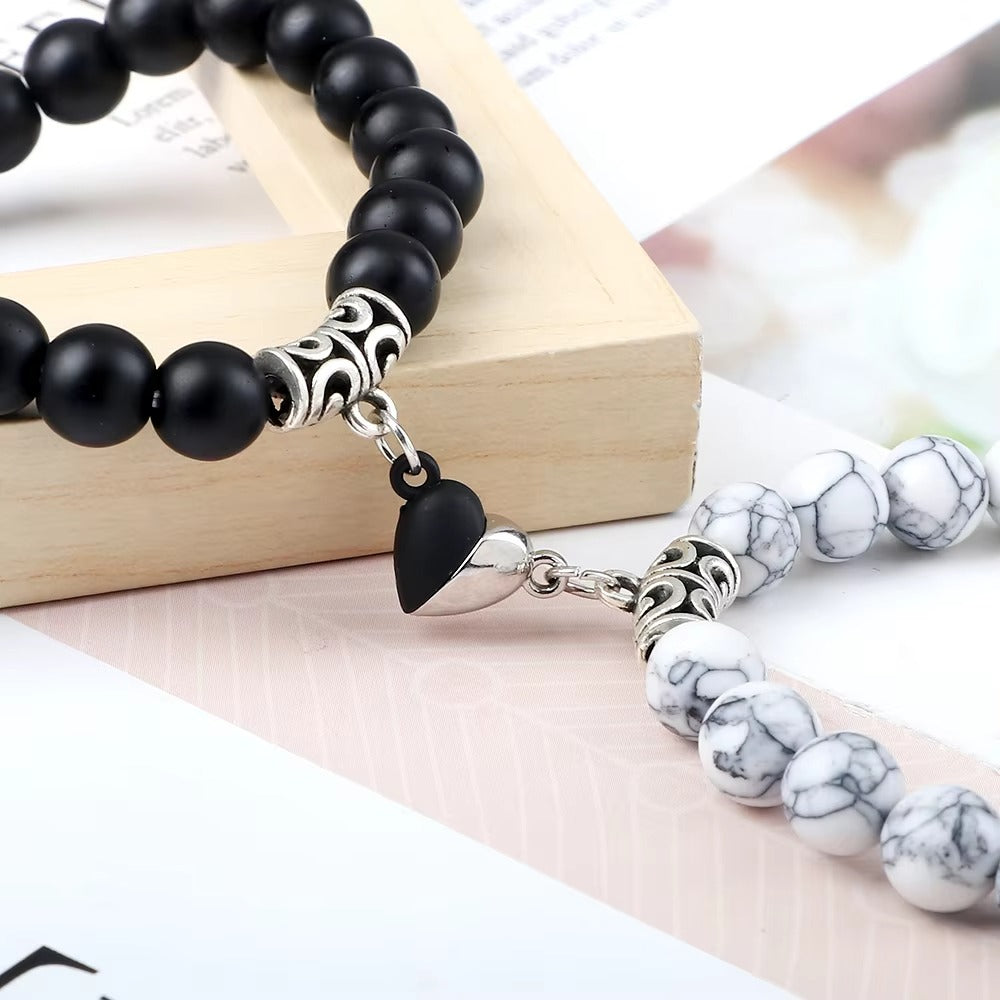 Couple Bracelet – Heart Lock Matching Bracelets (His & Hers)