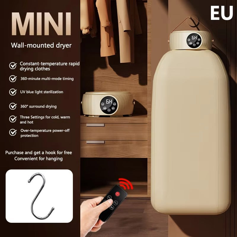 Portable Clothes Dryer – Quick Drying Compact Machine for Home & Travel