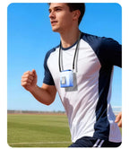 Portable Rechargeable Waist Clip Cooling Fan with Digital Display