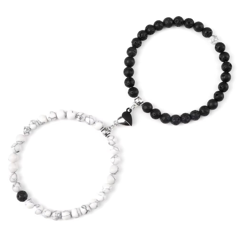 Couple Bracelet – Heart Lock Matching Bracelets (His & Hers)