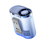 Portable Rechargeable Waist Clip Cooling Fan with Digital Display