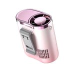 Portable Rechargeable Waist Clip Cooling Fan with Digital Display