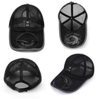 Solar Powered Fan Cap