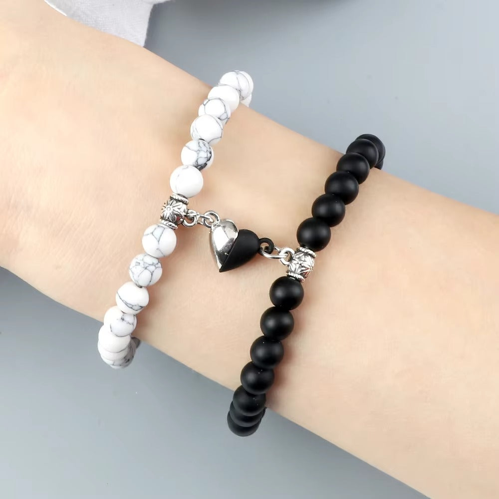 Couple Bracelet – Heart Lock Matching Bracelets (His & Hers)