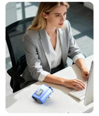 Portable Rechargeable Waist Clip Cooling Fan with Digital Display