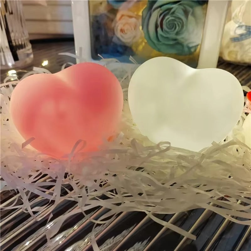 Heart Shape LED Night Lamp – Cute & Romantic Light