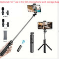 MEUYAG 2025 Selfie Stick Tripod with Bluetooth Remote & Microphone - image 1