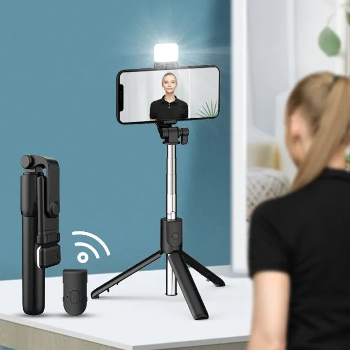 R1S 3-in-1 Bluetooth Selfie Stick & Tripod - image 2