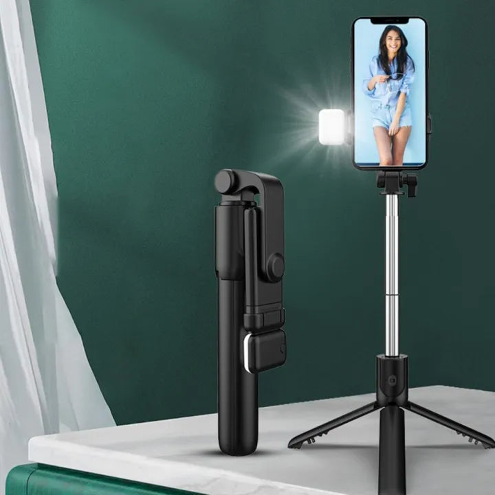 R1S 3-in-1 Bluetooth Selfie Stick & Tripod